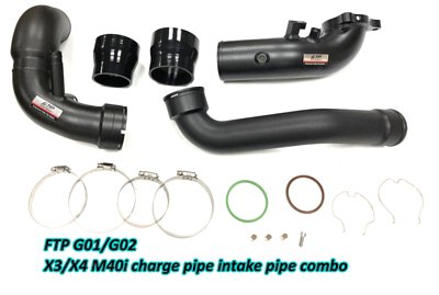 FTP Motorsport BMW G01/G02 X3/X4 M40i charge pipe intake pipe combo (2018-2020) number: 71391+71436