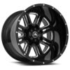 American Off-Road Wheels A106 20x14 8x6,5 Black Milled Spoke offset -76