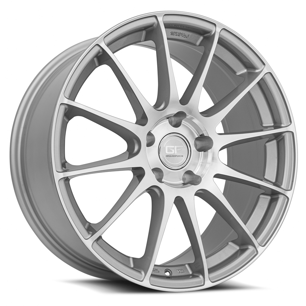 MRR Wheels GF6 19x8,5 5x114,3 Silver Machine Face offset 35