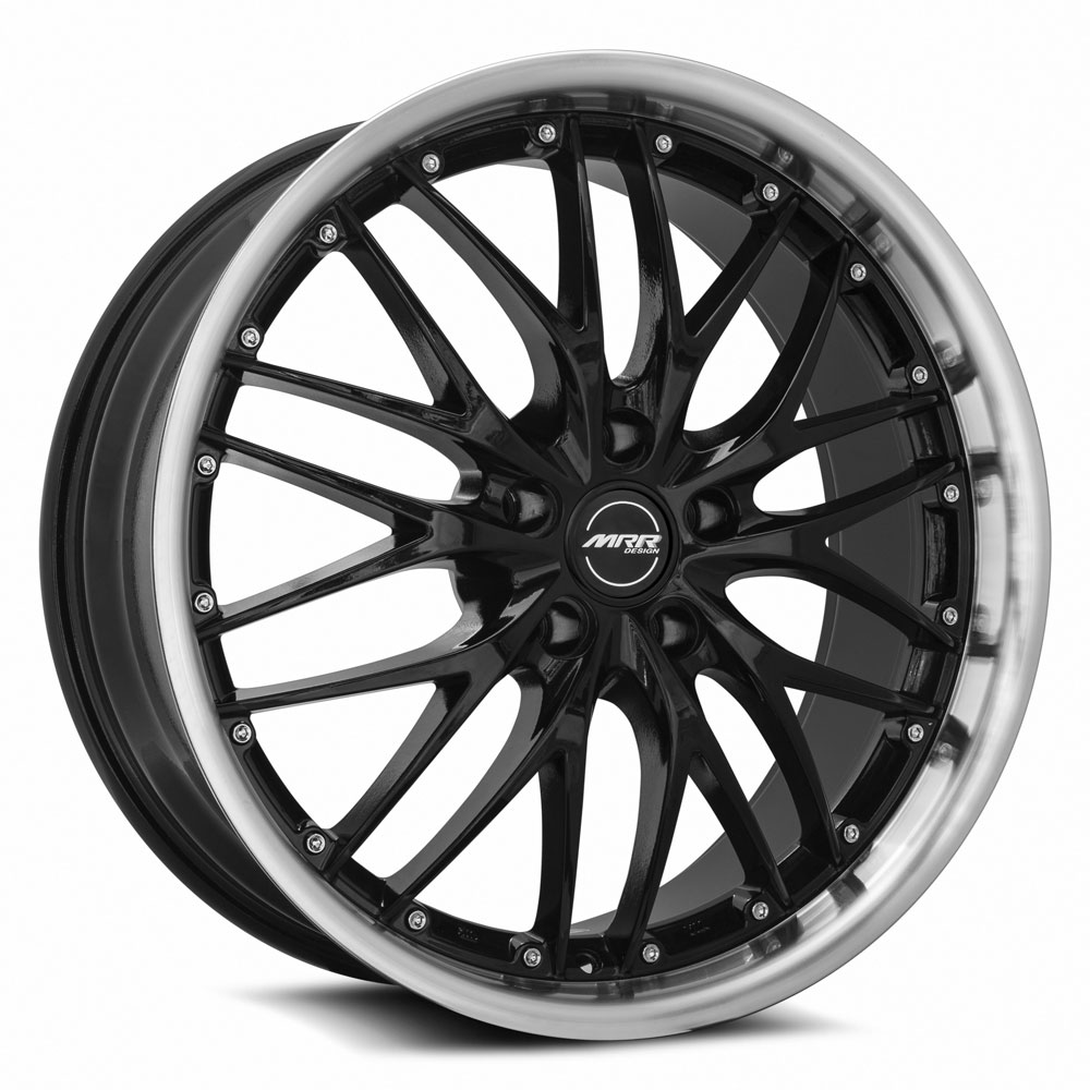 MRR Wheels GT1 20x8,5 5x112 Black Machine Lip offset 25