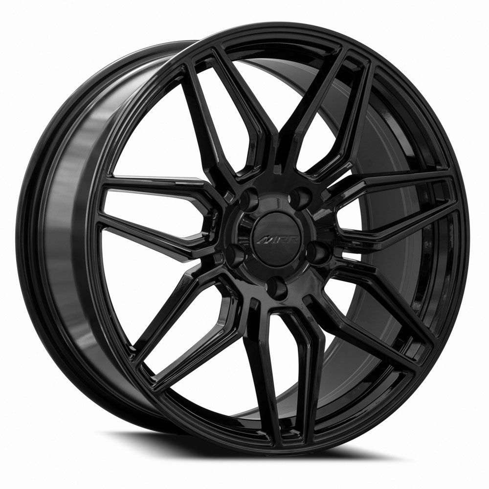 MRR Wheels M024 19x8,5 5x120 Gloss Black fit Corvette C8 ( rear: M02420A152048BK) offset 38