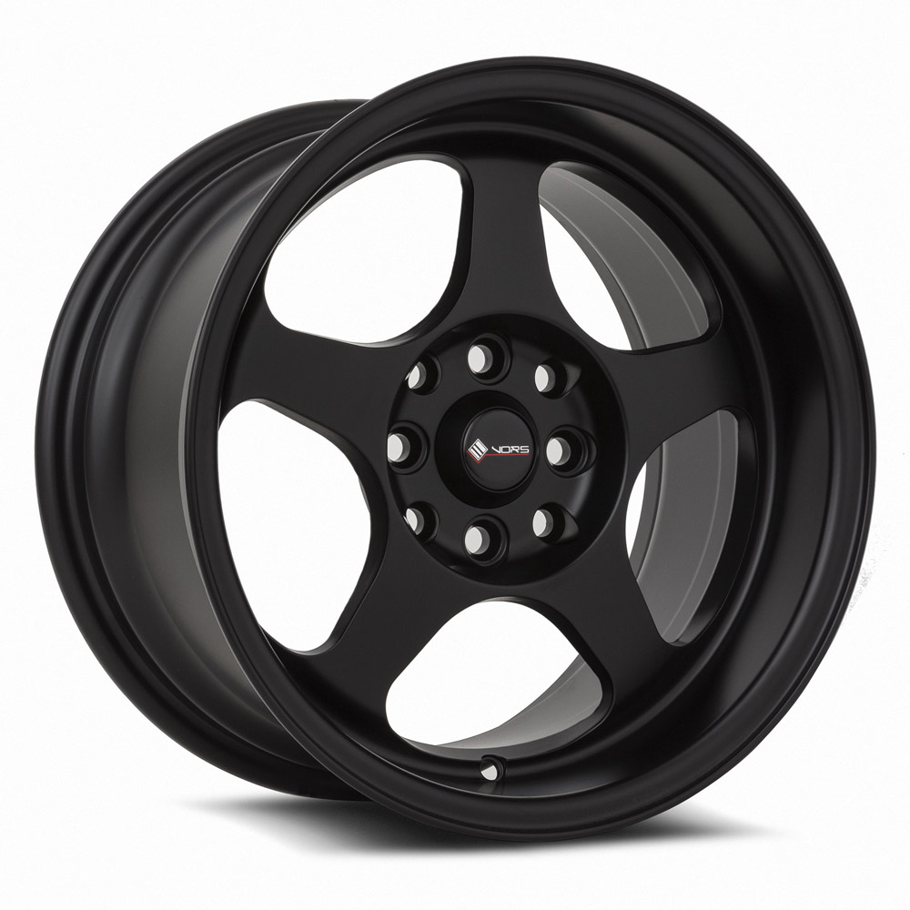 Vors Wheels SP1 16x8 4x98 All Matte Black offset 20