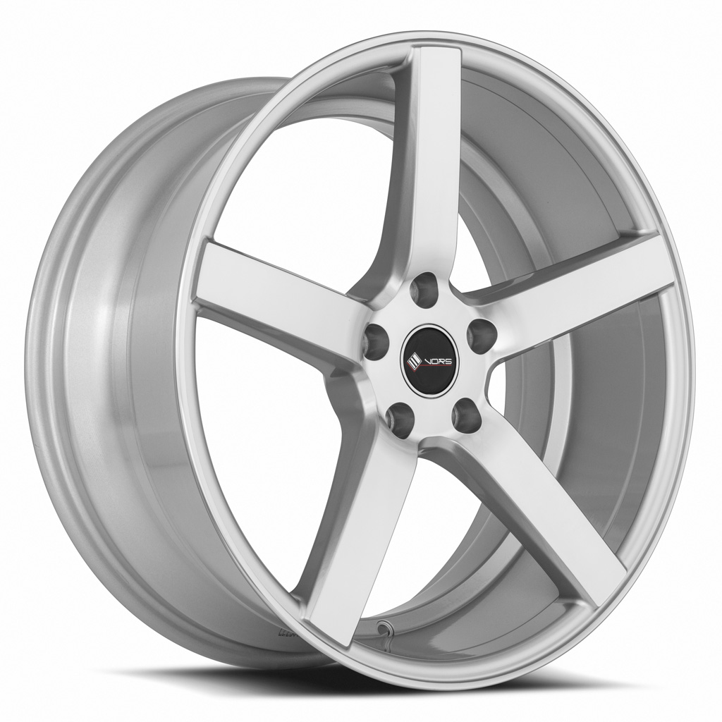 Vors Wheels TR5 18x8 5x120 Silver Machine Face offset 35