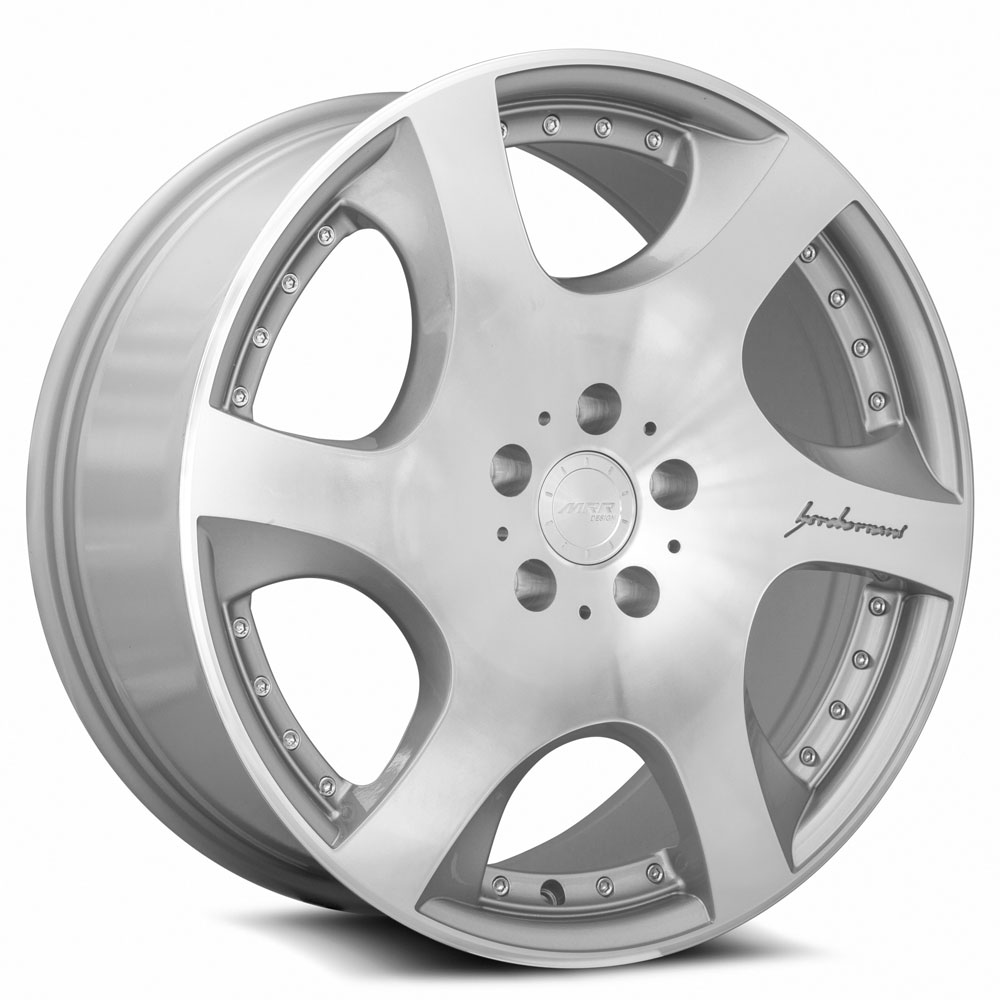 MRR Wheels VP3 20x9 5x112 Silver Machine Face offset 25