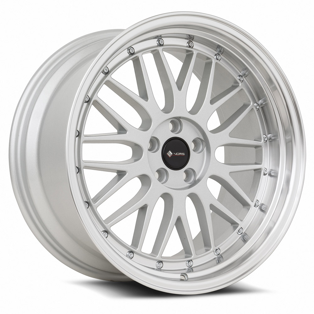 Vors Wheels VR8 19x9,5 5x112 Silver Machine Lip Chrome Rivet offset 22