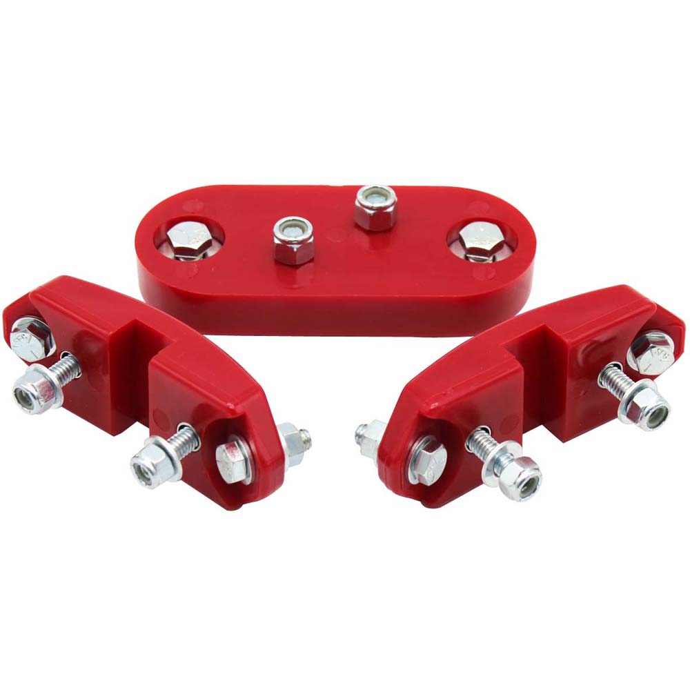 SPA Turbo Performance Urethane Red Motor Mount / Transmission Mount Kit Volkswagen T1 Bug Kg 1961-1972 number CRRCXW02