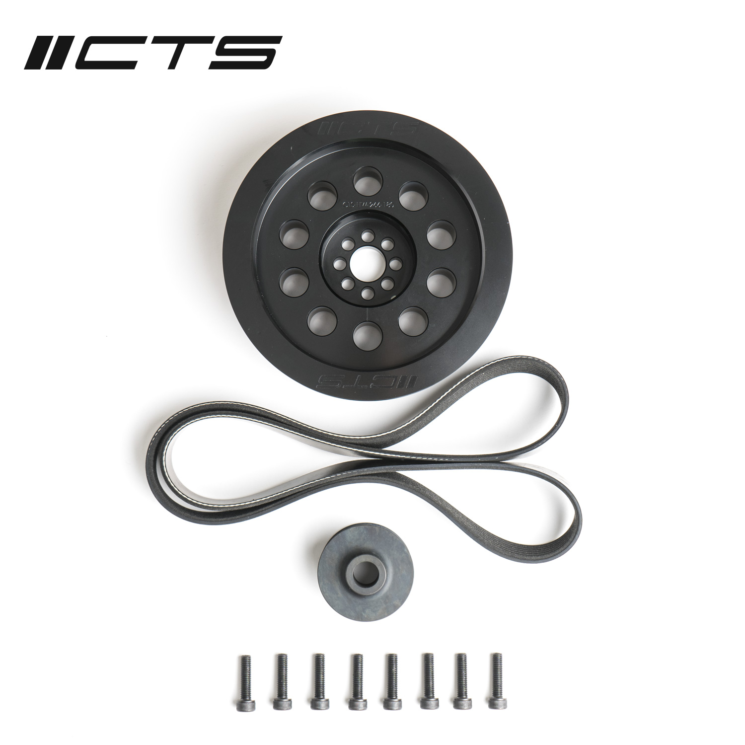 CTS Turbo 3.0T V6 Dual Pulley Upgrade Kit (Press-on, 180mm) CTS TURBO number CTS-HW-433