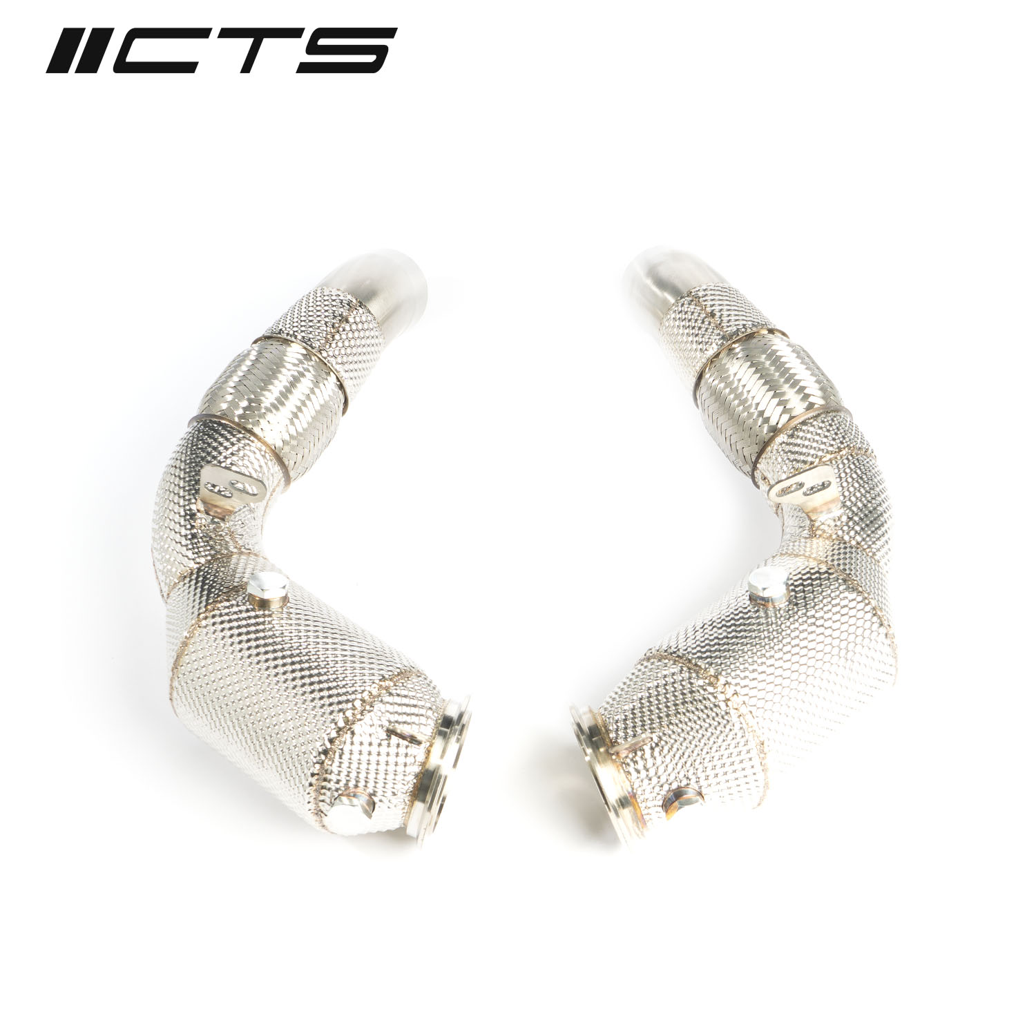 CTS Turbo BMW S63 F10 M5/M5C & F06/F12/F13 M6/M6C High-Flow CATS CTS TURBO number CTS-EXH-DP-0034-CAT