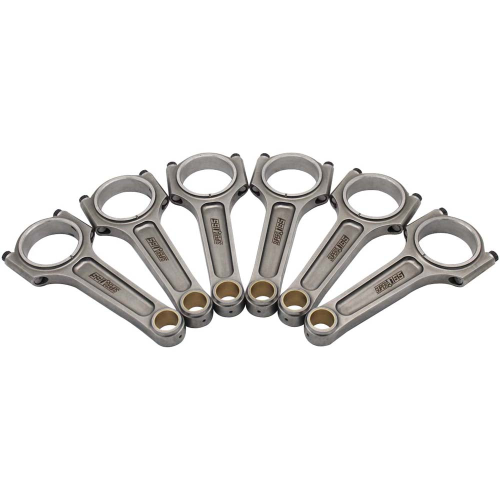 SPA Turbo Performance VR38DETT For GTR R35 6.496" 165mm x 23mm Super A forged con rod set with 7/16" bolts number MVLBIL56JG