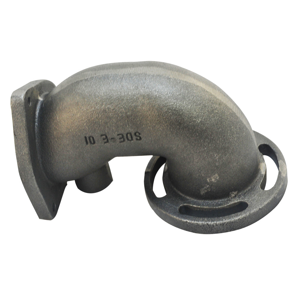 SPA Turbo Performance Cast iron turbocharger downpipe 90?° 2 1/2" T3 4 bolts number SDEE01